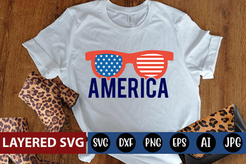 america SVG cut file SVG Blessedprint 