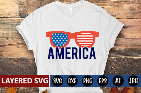 america SVG cut file SVG Blessedprint 