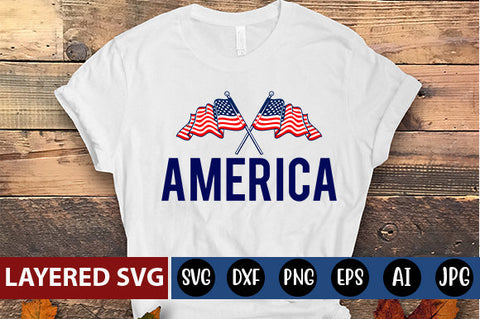 america SVG cut file SVG Blessedprint 