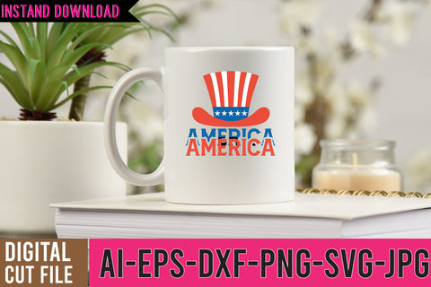 America SVG Design ,America SVG Cut File SVG BlackCatsMedia 