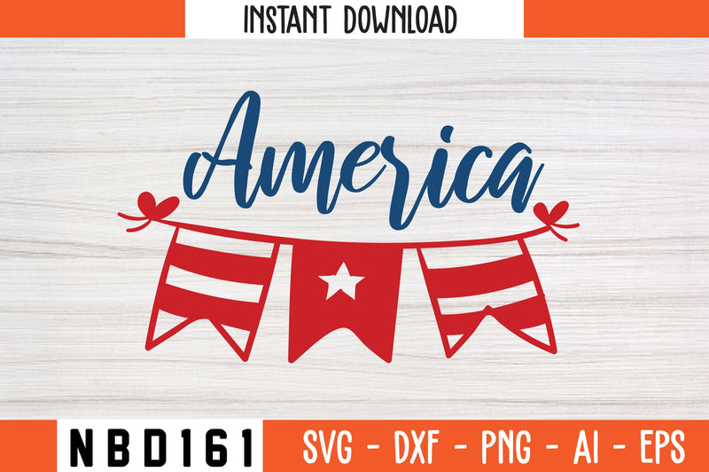 AMERICA Svg Design SVG Nbd161 