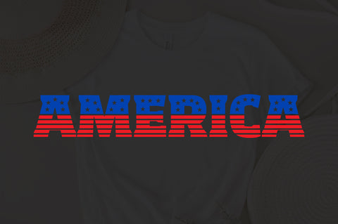 America SVG ,United Stated Svg , Wavy Stacked Svg ,Boho Svg , Groovy America ,Mom T-Shirt SVG , 4th Of July Patriotic ,Love U.S.A Svg SVG Fauz 