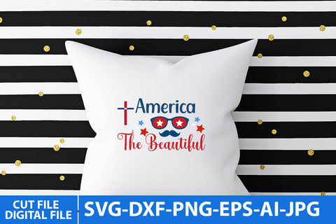 America the beautiful SVG Cut File SVG BlackCatsMedia 