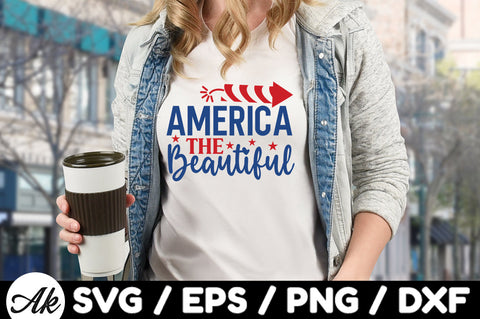 America the beautiful svg SVG akazaddesign 