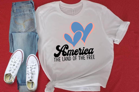 america the land of the free SVG designartist 