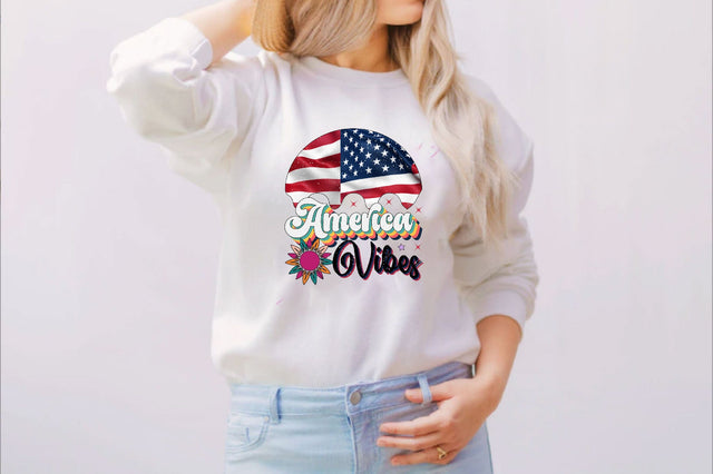 america vibes Sublimation SVGArt 