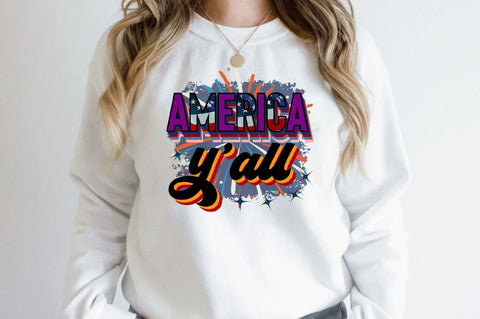 America y'all Sublimation SVGArt 
