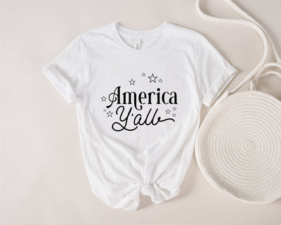 America Y'all SVG, 4th of July svg, Independence day svg, Fourth of July svg, USA Patriotic svg, July 4th svg, Patriotic Svg, Freedom Svg SVG Fauz 