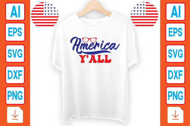 America Y'All SVG Craftlabsvg24 