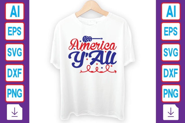 America Y'All SVG Craftlabsvg24 