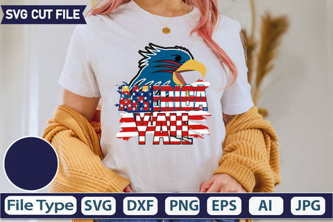 America Y'all SVG Cut File SVGs quotes-and-sayings food-drink mini-bundles print-cut on-sale Clipart Clip Art Sublimation or Vinyl Shirt Design SVG DesignPlante 503 