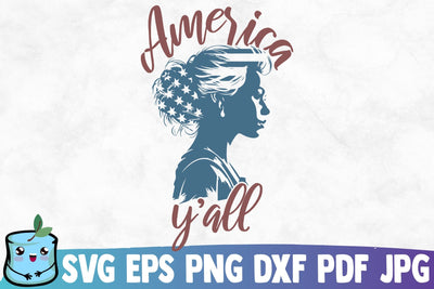 America Y'all SVG MintyMarshmallows 