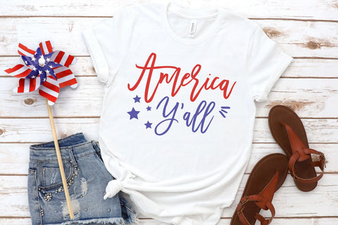 America Y'all SVG Morgan Day Designs 