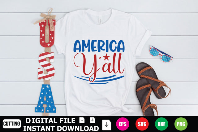 America Y'All SVG Shahin alam 