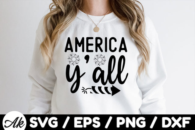 America y'all svg SVG akazaddesign 