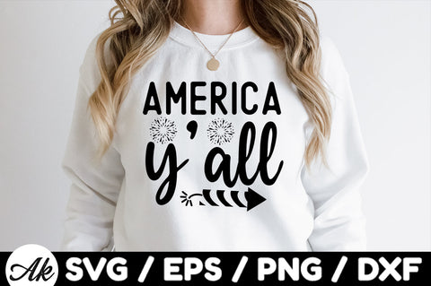 America y'all svg SVG akazaddesign 