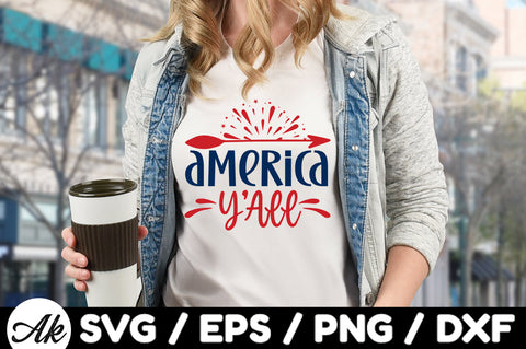 America y'all svg SVG akazaddesign 