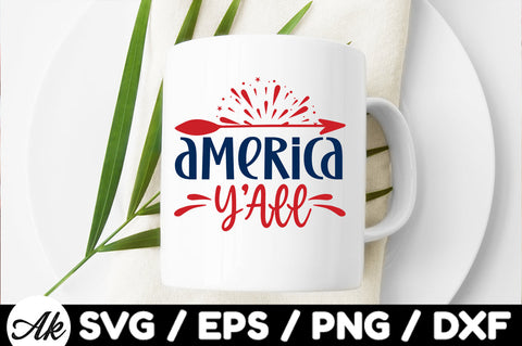 America y'all svg SVG akazaddesign 