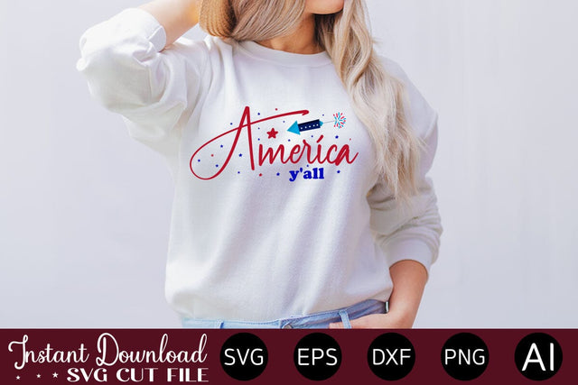 America Y'all svg SVG designmaster24 