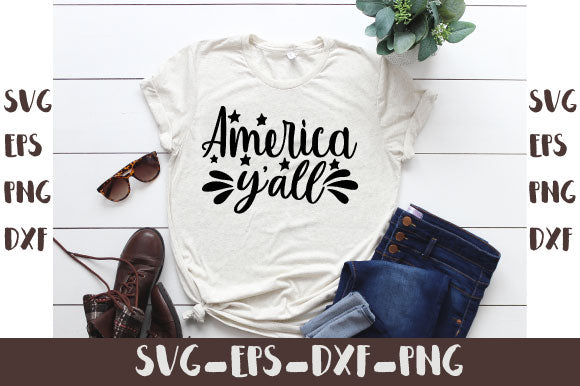 America y'all Svg SVG Svgcraft 