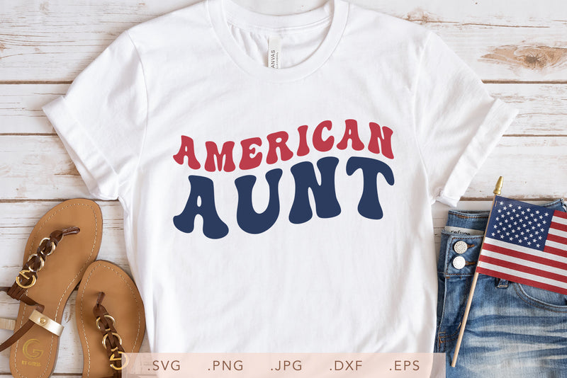 American Aunt SVG DXF JPG PNG EPS SVG Nanda Bayu 