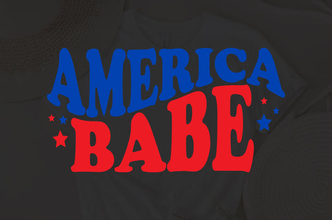 American babe svg, 4th of July SVG, Fourth of July SVG, Patriotic svg, Independence Day, Memorial Day svg, Veterans Day SVG SVG Fauz 