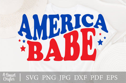 American babe svg, 4th of July SVG, Fourth of July SVG, Patriotic svg, Independence Day, Memorial Day svg, Veterans Day SVG SVG Fauz 