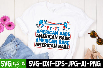 American Babe SVG Cut File, American Babe SVG Design, 4th of July SVG Cut File, 4th of July SVG Design, 4th of July SVG Quotes, 4th of July Sublimation Design, 4th of July Sublimation PNG, 4th of July SVG Cut File Free , 4th of July SVG Bundle Quotes SVG BlackCatsMedia 