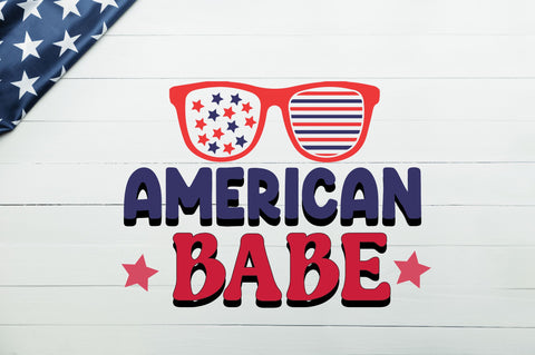 American babe SVG SVG Regulrcrative 