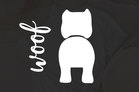 american bully Dog Svg, american bully Dog Butt Hook Svg File, Pet Svg, Dog Butt Leash Holder SVG, Dog butt PNG, Woof svg, Digital Cut File, CNC file SVG Fauz 
