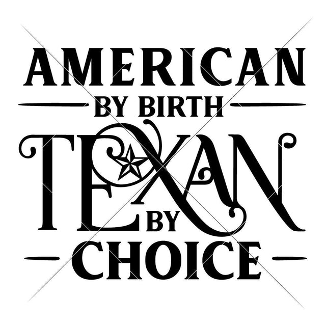American by birth Texan by choice SVG Chameleon Cuttables 
