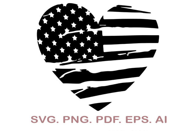 American Distressed Flag SVG, 4th Of July SVG SVG MagicDesignUS 