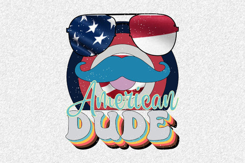 American Dude Sublimation SVGArt 