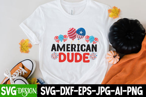 American Dude SVG Cut File, American Dude Sublimation, All American Boy SVG Cut File, All American Boy Sublimation Design, 4th Of July SVG Design, American SVG Cut File, 'Merica SVG Cut File SVG BlackCatsMedia 