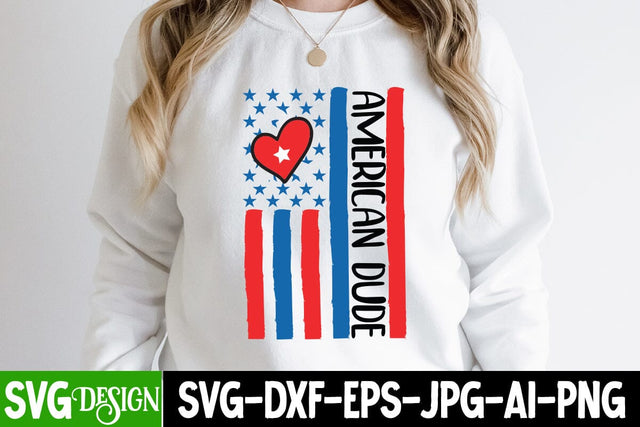 American Dude SVG Cut File, American Dude Sublimation Design, 4th of July Cutie SUblimation Design, Happy 4th of July SVG Design, Merica' , 4th of July SVG Bundle, 4th of July Sublimation Design,Patriot SVG Design SVG BlackCatsMedia 
