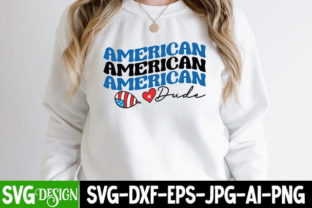 American Dude SVG Cut File, American Dude Sublimation Design, 4th of July Cutie SUblimation Design, Happy 4th of July SVG Design, Merica' , 4th of July SVG Bundle, 4th of July Sublimation Design,Patriot SVG Design SVG BlackCatsMedia 