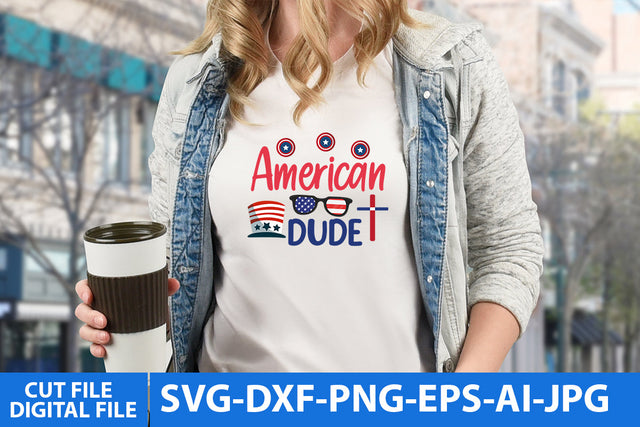 American Dude SVG Cut Files SVG BlackCatsMedia 