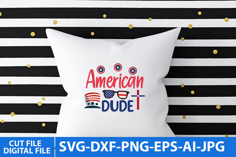 American Dude SVG Cut Files SVG BlackCatsMedia 