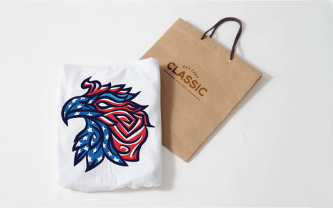 American Eagle Flag T-Shirt Design SVG naemmiah021 