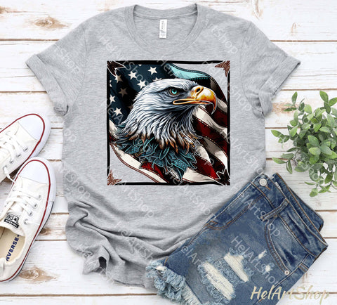 American Eagle Png, Sublimation Png, Patriotic Png Sublimation _HelArtShop_ 