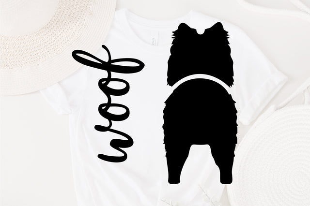 american eskimo Dog Svg, american eskimo Dog Butt Hook Svg File, Pet Svg, Dog Butt Leash Holder SVG, Dog butt PNG, Woof svg, Digital Cut File, CNC file SVG Fauz 