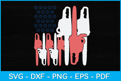 American Flag 4th Of July Arborist File SVG artprintfile 