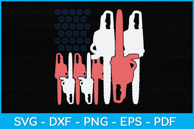 American Flag 4th Of July Arborist File SVG artprintfile 