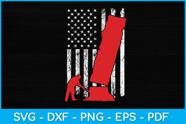 American Flag 4th Of July Arborist Svg Design SVG artprintfile 