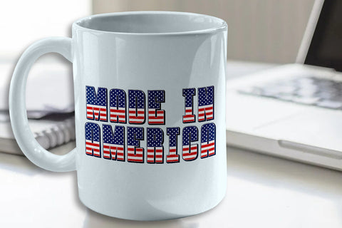 American Flag Alphabet A-Z Bundle PNG Files Sublimation zafrans studio 