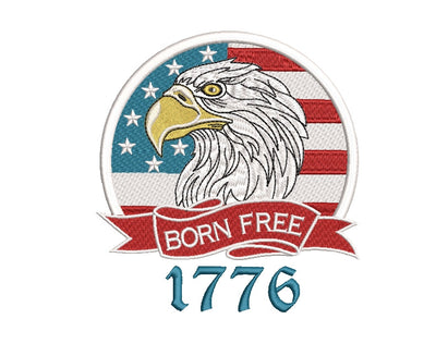 American flag and eagle embroidery design Embroidery/Applique DESIGNS ArtEMByNatalia 