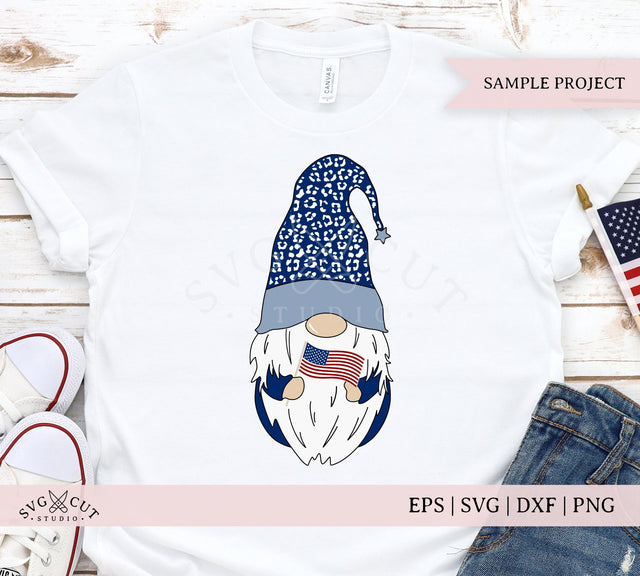 American Flag Gnome SVG Cut Files SVG SVG Cut Studio 