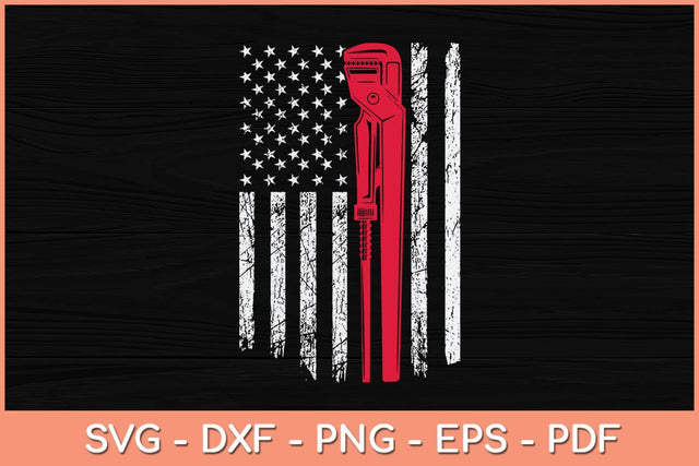 American Flag Machinist Svg Cutting File SVG Helal 