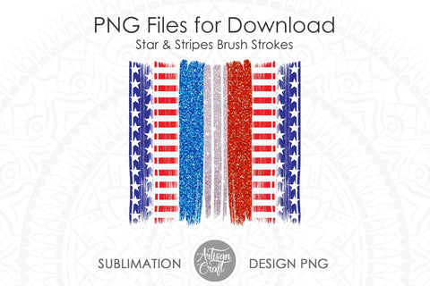 American flag sublimation, Brushstrokes SVG Artisan Craft SVG 