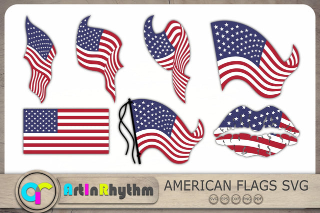 American Flag Svg Bundle, American Flags Svg, USA Flags Svg, US Flags Svg SVG Artinrhythm shop 